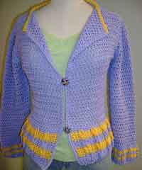 Cotton Cardigan Crochet Pattern