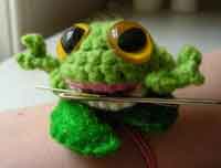 Frog Pincushion