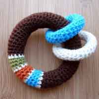 Baby Loop Rattle Crochet Pattern