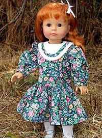 Drop-Waist American Girl Doll Dress