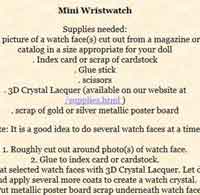 Doll Wristwatch