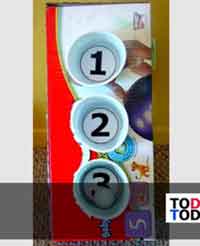 DIY Toddler Skeeball Game 