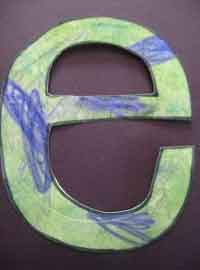 E is for Earth Kids Craft