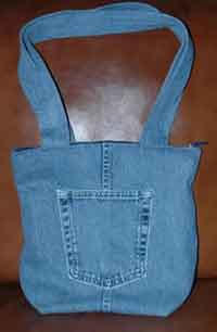Jeans to Tote (Denim Tote Bag)