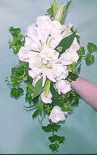 Cascade Wedding Bouquet 