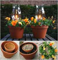 Candle Planters