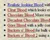 Blood Recipes