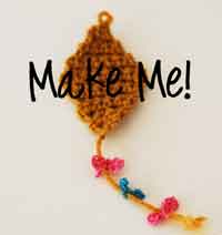 Crocheted Kite