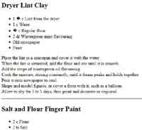 Clay Recipes & More