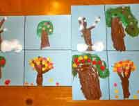 Apple Tree Seasons Kids Craft