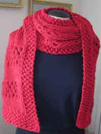 Mens cable knit scarf pattern free