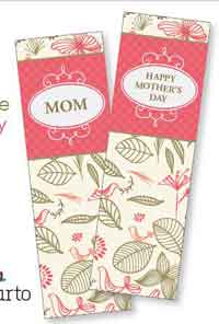 Mothers Day Bookmarks and Coloring Sheet