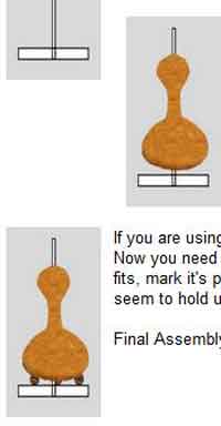 Make a Gourd Lamp