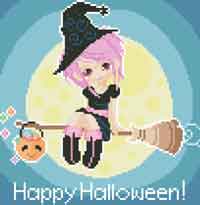 Cute Halloween Witch pdf