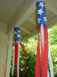 Red, White & Blue Windsock