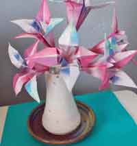 Origami Lily Flower Instructions