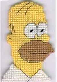 Homer Simpson Pattern