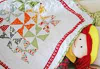 Pinwheel Baby Doll Quilt Pattern
