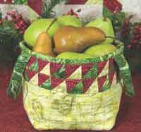Quilted Harvest Basket