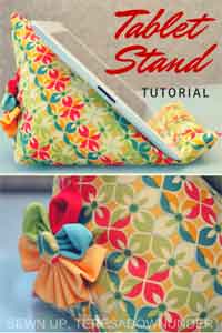 iPad Stand Sewing Tutorial