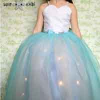 Light-Up Girls Princess Dress