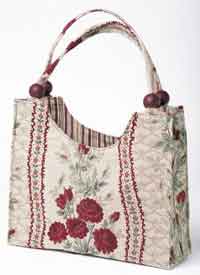 Vintage Fabric Handbag 