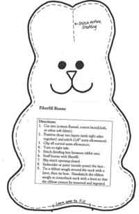 Charity Fiberfill Bunny