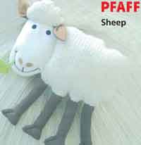 Whimsical Cuddly Sheep