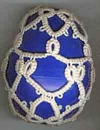 Blue Bow Egg