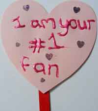 Valentine Card Fan