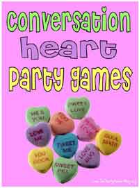 5 Fun Conversation Hearts Valentines Day Party Games