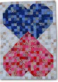 Hearts in Love Free Quilt Pattern