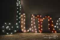 DIY Name Marquee Light