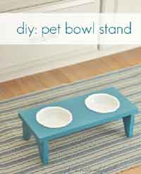 Pet Bowl Stand