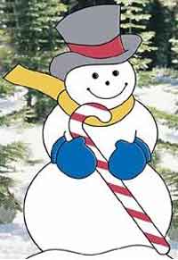 Yard Snowman