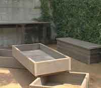 Garden Storage Bench