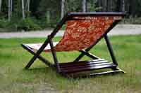 Build a Wood Folding Sling Chair