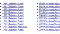 Christmas Angels 1986-2005 - x-stitch