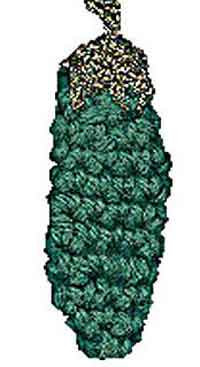 Crochet Christmas Pickle