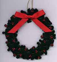 Puzzle Wreath Christmas Decoration