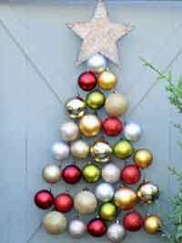 Christmas Ornament Tree Tutorial