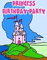 Free Princess Party Invitations